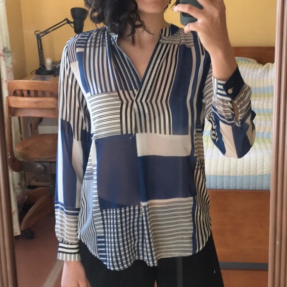 LOFT Tops - CLEARANCE Loft Blue Top